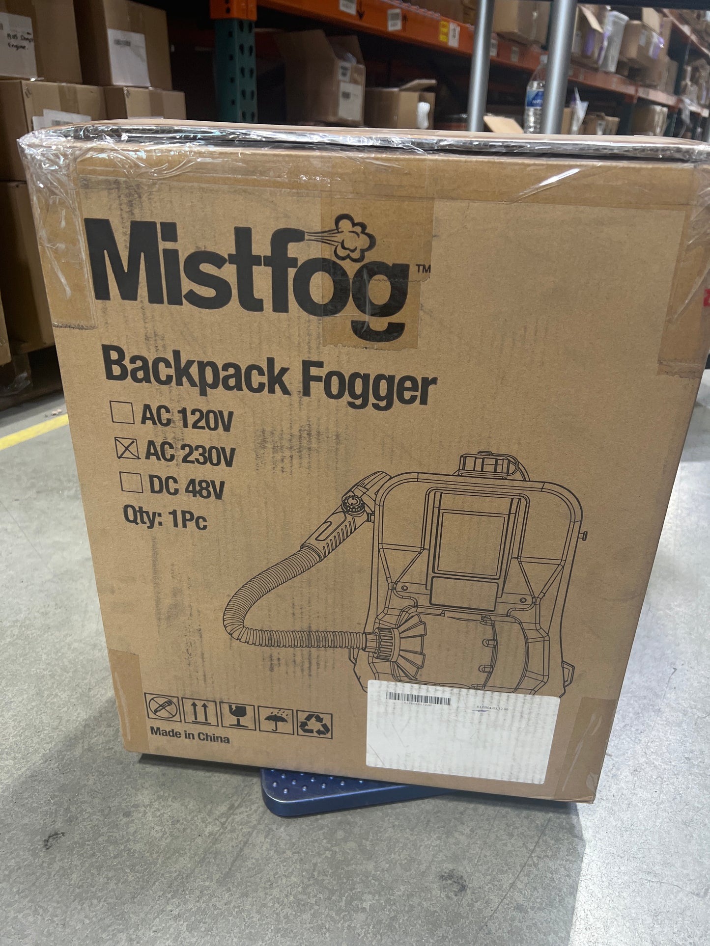 MISTFOG 10L Backpack Sprayer AC 230V(German type)