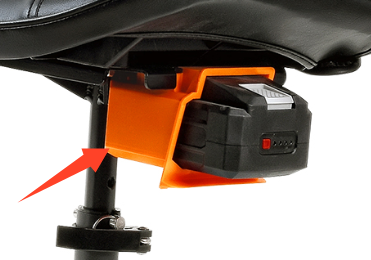 GUT112&GUT140&GUT161&GUT164-battery holder(2ah&4ah universal,orange)