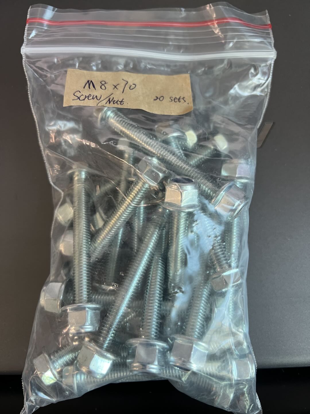 GUO122-#30 Bolt M8x70(1pc)
