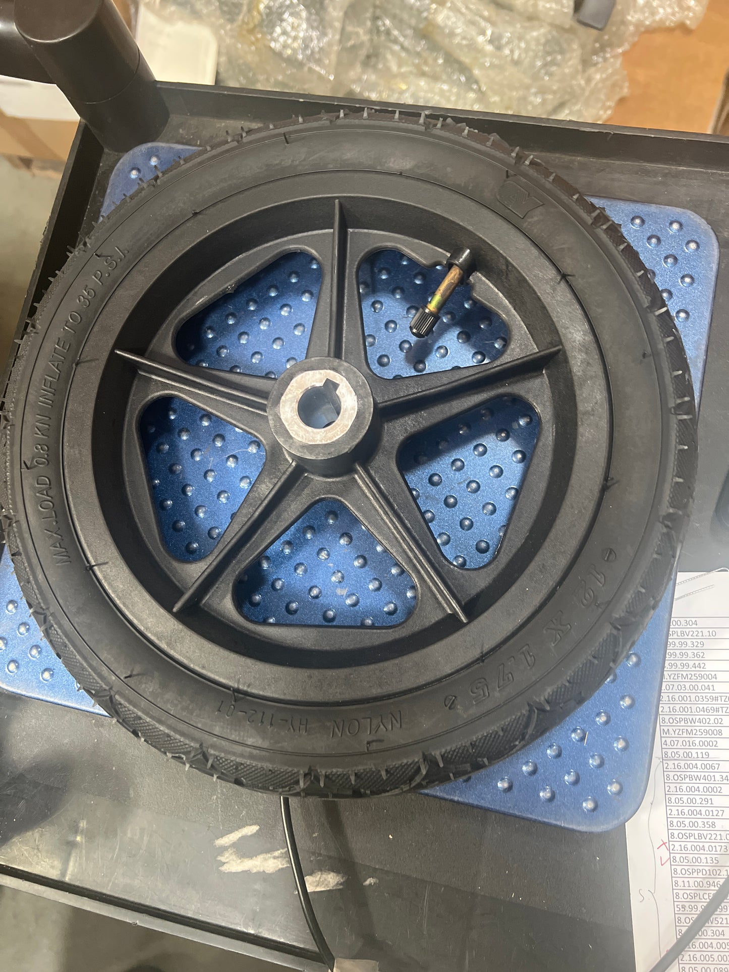 GUT166-Rear Wheel(with pneumatic tire)