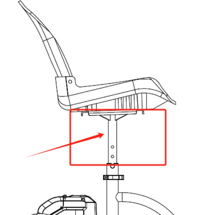 GUT112-9&GUT184 SEAT POST