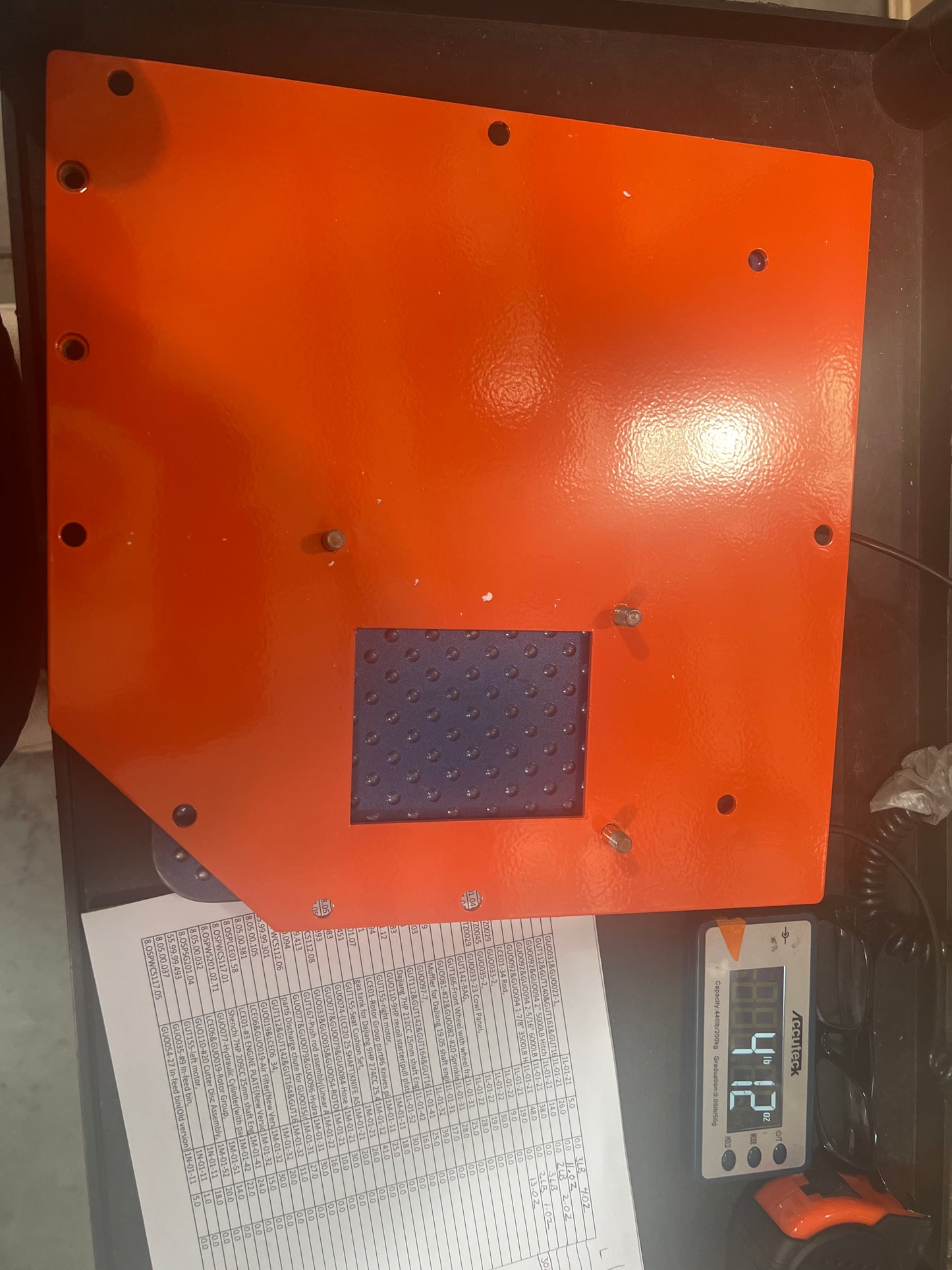 GUO035-2 FRONT OF SIDE PLATE
