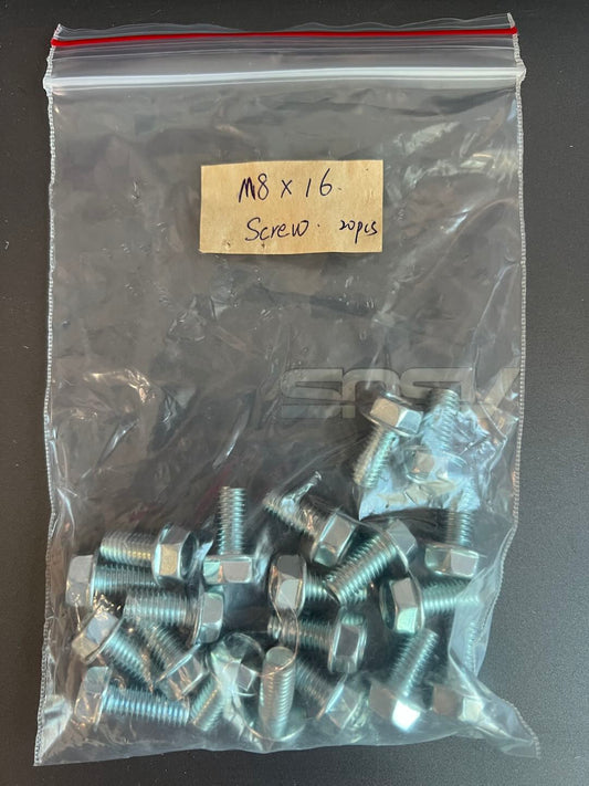 LCE06&GUO019-#8(GUO067-#25) M8x16 bolt(1pc)(GUO033&GUO035)
