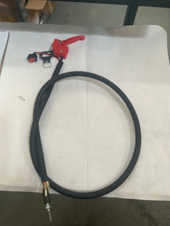 GUO020-#4 Throttle lever assembly