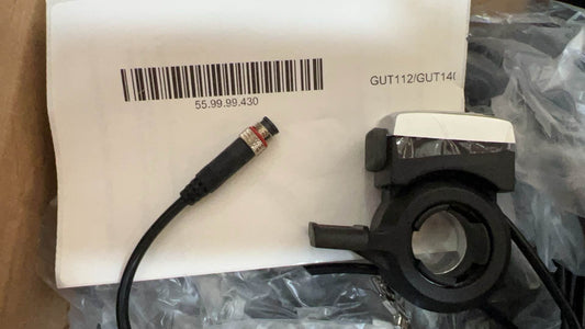 GUT112/GUT140/GUT164/GUT165/GUT142/GUT121/GUT173/GUT184-Battery LED display with accelerator with quick-connect waterproof wire(New version)