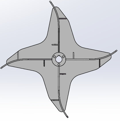 GUO139-#42 Impeller(New version four-lobe)
