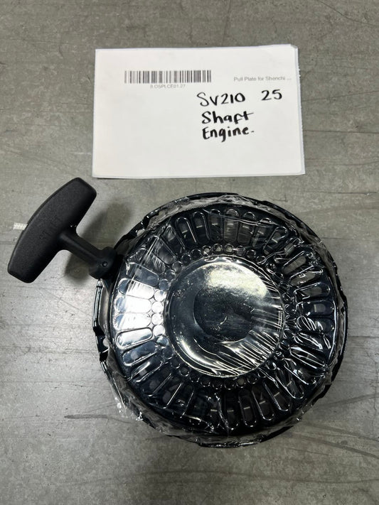 Pull Plate for Shenchi SV210 25 shaft engine(pull starter/recoil)
