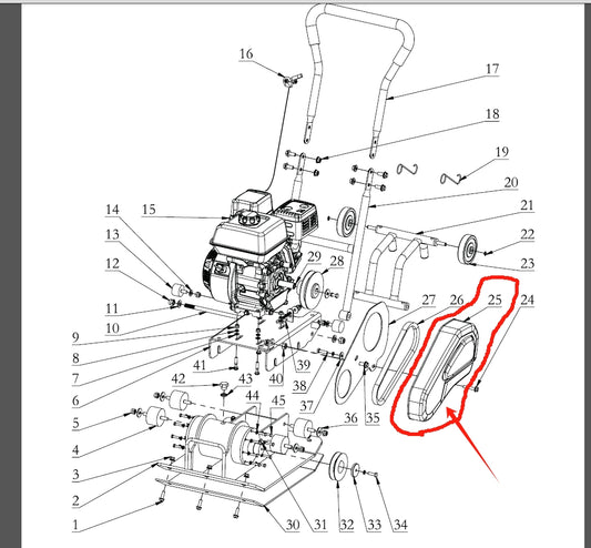 GUO039&GUO118 BELT COVER/GUARD