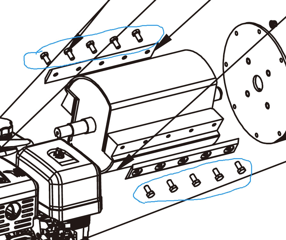 GUO140-The blade-fixing bolt