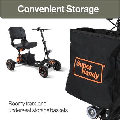 Pre-Owned SuperHandy Mobility Scooter Pro - 48V 2Ah Battery, All-Terrain, 330Lb Capacity